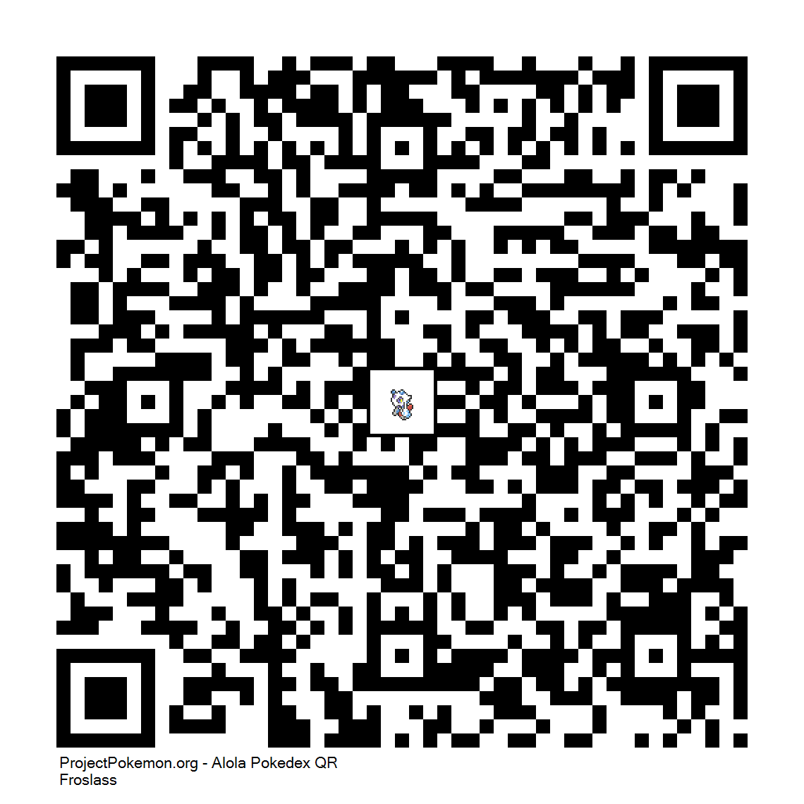 Cdigo QR de Froslass